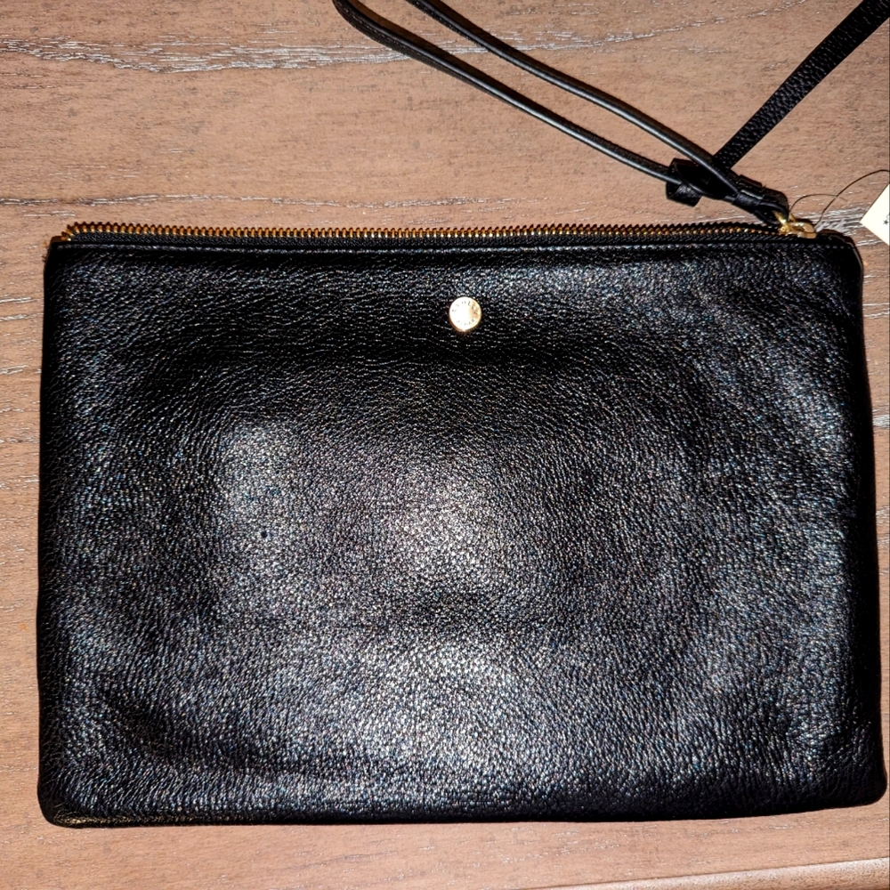 NWT Black Radley London Clutch